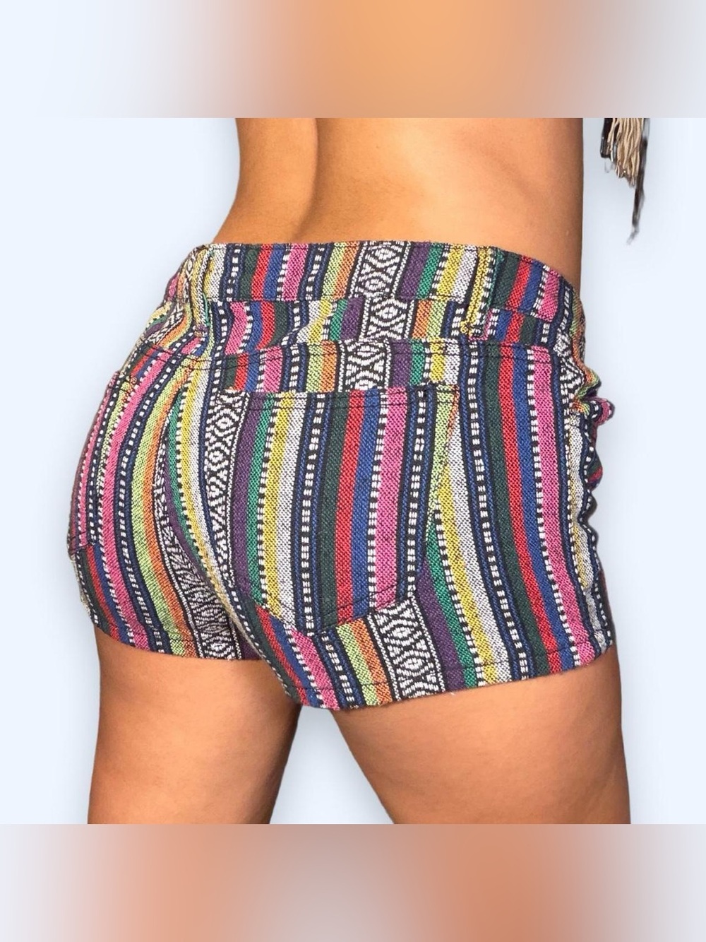 Boho Hippie Tweed Knit Shorts by Forever 21!